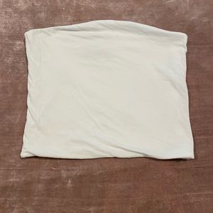 Brandy Melville White Strapless Tube Top (NWT)